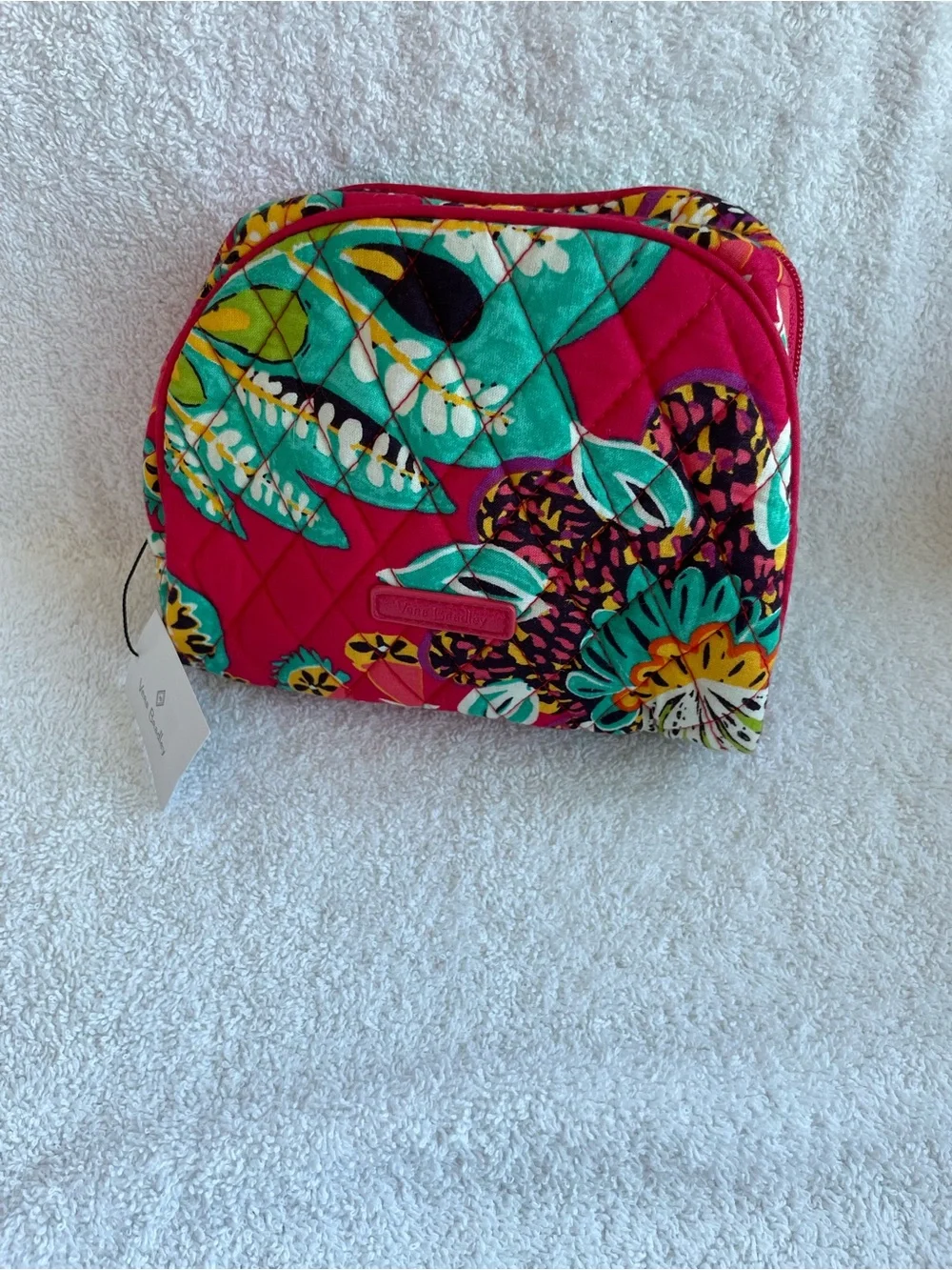 Vera Bradley Medium Zip Cosmetic Rumba (Retired)